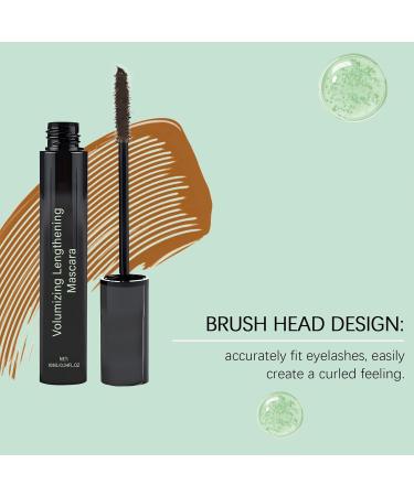 Volumizing Mascara Curling Mascara Long Lasting Formula and Lengthening Effect Waterproof Eye Makeup for Women Girls Teens or Adults Natural Look Lash Enhancement - Buy Online on GoSupps.com