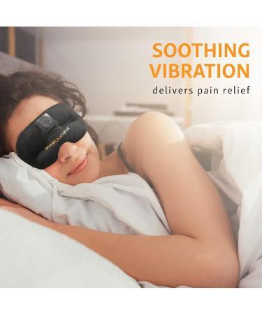Brownmed Intellinetix Therapy Mask - Vibrating Eye Mask for Headaches Migraines & Sinus Relief - Travel-Friendly Sleep Mask for Men & Women - Buy Online on GoSupps.com