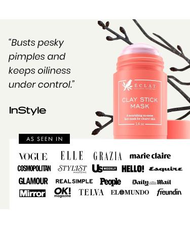 Nourishing Clay Stick Mask with Kaolin Clay and Caffeine for Clearer, Brighter, and Hydrated Skin - Unclog Pores and Remove Blackheads - 1.4 oz - Buy Online on GoSupps.com