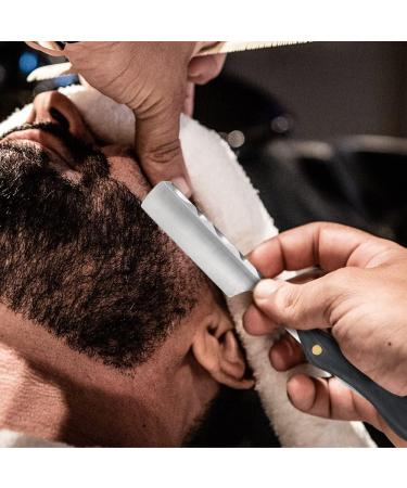 Stainless Steel Cut Throat Razor Kit with Leather Sharpener - Perfect Gift for Men - M&LD Straight Edge Razor Blades for Barber and Home Use - Buy Online on GoSupps.com