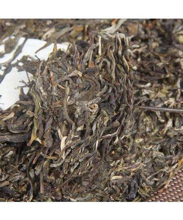 HQZM Yunnan Youle Mountain Old Tree Pure Material Puerh Raw Tea 357g Taste The Unique Charm - Buy Online on GoSupps.com