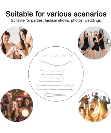 Hair Braid Chain Multi Purpose Attractive Charming Hair Braid Rings Decorative Beautiful Punk Style for Hair Decoration for Hair Braiding for Gift - Buy Online on GoSupps.com