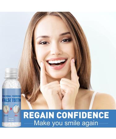 Temporary Tooth Repair Kit - DIY Replacement for Missing & Broken Teeth - Heat Fit Beads for Confident Smile - Buy Online on GoSupps.com
