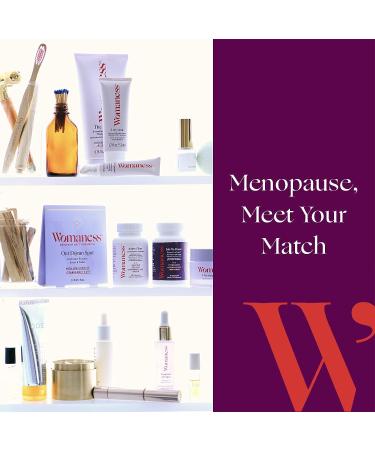 Womaness Active Glow Menopause Support - Hair Skin Nails Vitamins & Joint Health - Longvida Curcumin Pomegranate Extract - 30 Capsules - Buy Online on GoSupps.com