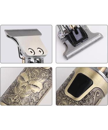 Professional T9 Hair Trimmer - Digital Display Stainless Steel Cutter | Waterproof Men's Electric Shaver - Buy Online on GoSupps.com