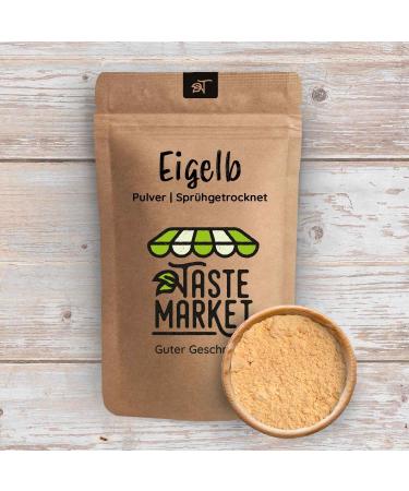 500g Egg Yolk Powder | Premium Egg Substitute for Cooking & Baking | Spray Dried Egg Powder | Taste Market - Buy Online on GoSupps.com