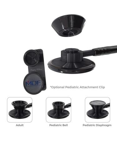 MDF Pediatric Attachment with Clip for MD ONE Epoch Titanium Stethoscope - Blackout - Buy Online on GoSupps.com