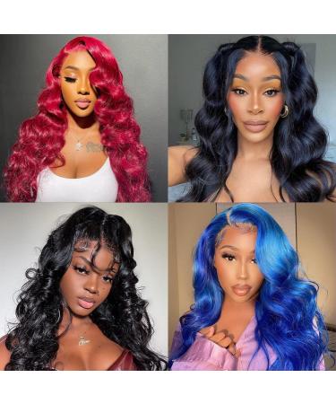 20 Inch 5x5 HD Lace Closure Body Wave Wig 150% Density | Brazilian Virgin Human Hair | Transparent Glueless Pre Plucked Wig with Baby Hair - Buy Online on GoSupps.com