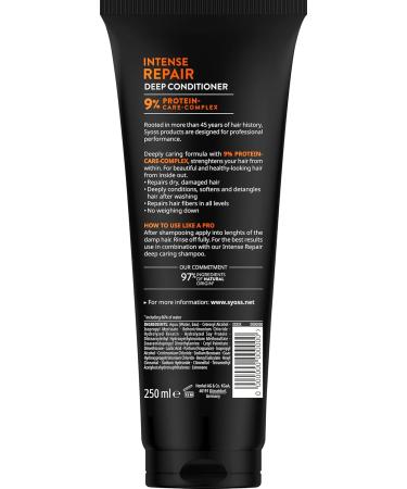  Syoss Syoss Repair Deep Conditioner 250ml pack of 6 intensive repairs for damaged hair softness and shine - Buy Online on GoSupps.com
