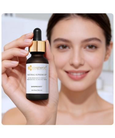 Natural Supreme CE 15% Vitamin C Face Serum with Vitamin E Aloe Vera & Organic Extracts Brightening Hydrating and Firming Antioxidant Serum for Smooth Radiant Healthy-Looking Skin 1 fl oz - Buy Online on GoSupps.com