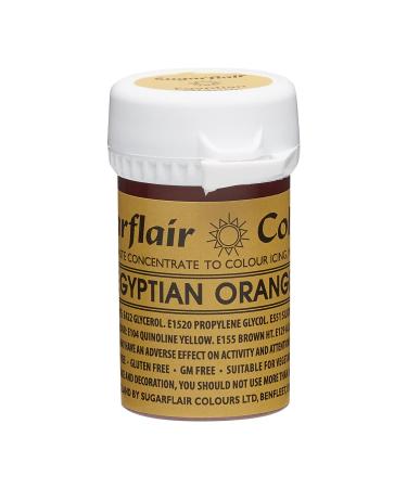 Egyptian Orange Sugarflair Spectral Concentrated Paste Colour