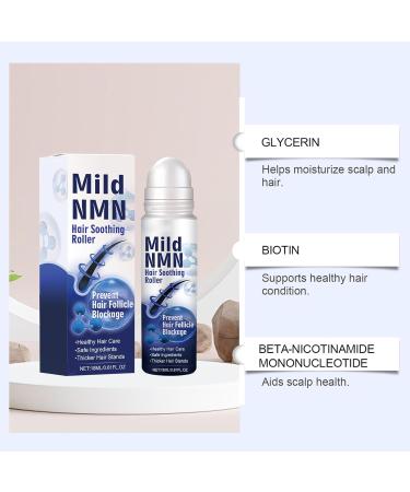 Hair Care | Nourishing Solution Roller 18ml Anti-Frizz for Hair | For Women and Men At-Home Care Root Vitality and Follicles - Buy Online on GoSupps.com