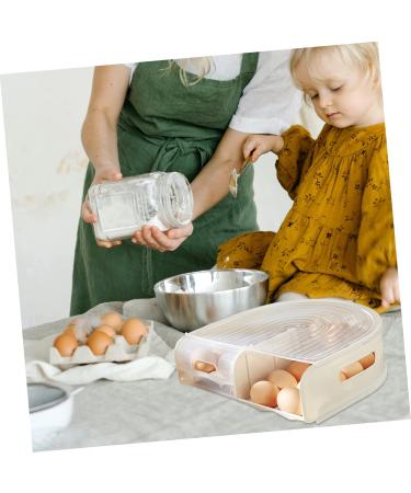 BUGUUYO Egg Carton Plastic Serving Tray Plastic Tray Egg Container for Convenient Egg Case Egg Tray Filling As Shown 31X30X9.5cm - Buy Online on GoSupps.com
