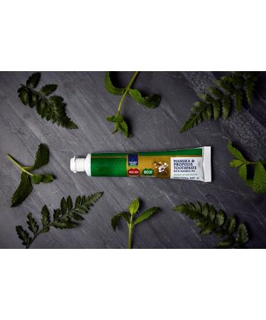 Manuka Health Manuka & Propolis Toothpaste with Manuka Oil - 3.53 oz (100g) for Natural Oral Care - Buy Online on GoSupps.com