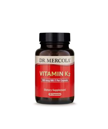 Dr. Mercola Vitamin K2 180 mcg 30 Capsules