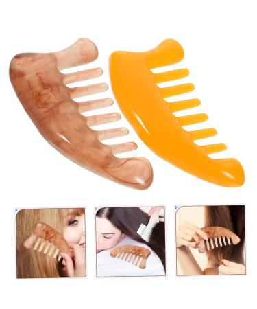 Plafope 2-Piece Massage Comb & Scalp Scraping Tool Set | Ultimate Head Massage Device & Gua Sha Board for Relaxation - Buy Online on GoSupps.com