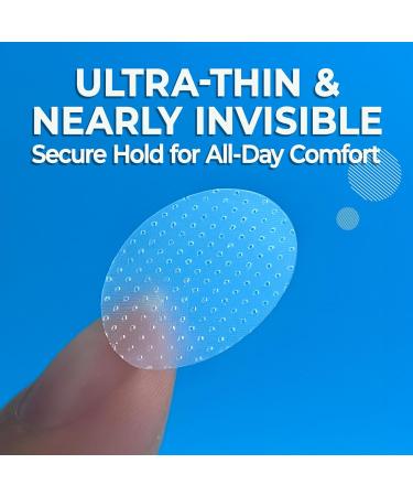 HA SHI Lobe Support Patches for Pierced Ears (120 Count) Invisible Ear Lobe Tape to Prevent Stretching & Tearing | Hypoallergenic Latex-Free - Buy Online on GoSupps.com