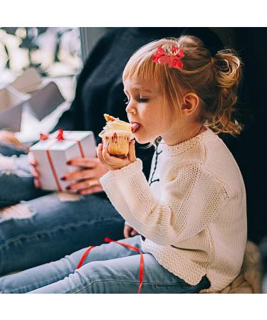 Lurrose Christmas Bow Hair Clip Set - Festive Elk Hairpin for Girls, 5pcs - Buy Online on GoSupps.com