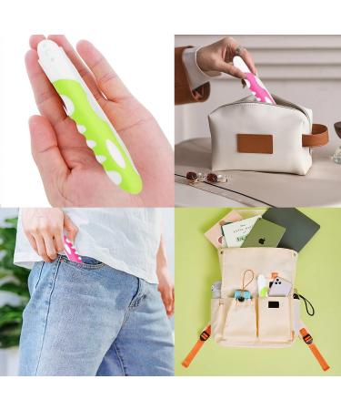 2 Pack Travel Toothbrush - Soft Bristle Folding & Portable Toothbrush (Green & Pink) for Convenient International Travel - Buy Online on GoSupps.com