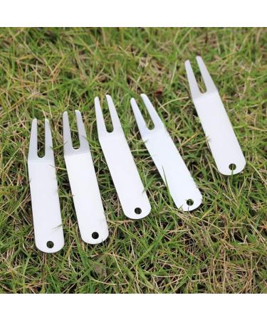 GOLTERS Metal Bending Golf Divot Repair Tool 4 Pack - Matt Nickel Finish - Buy Online on GoSupps.com