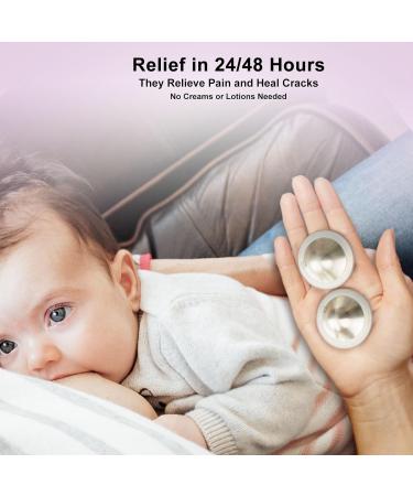 The Original Silver Nursing Cups Boboduck 999 Silver Nipple Covers for Breastfeeding 999 Grade Layered Tri-Laminate Nipple Shields for Nursing Newborn Regular Silver Nipple Shield (Small) - Buy Online on GoSupps.com