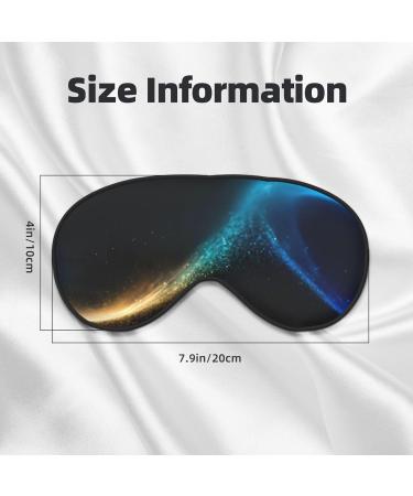 Buy Abstract Geometric Print Soft Eye Mask - Sleep Mask for Travel | Comfortable Sleep Eye Mask for Men & Women - Buy Online on GoSupps.com