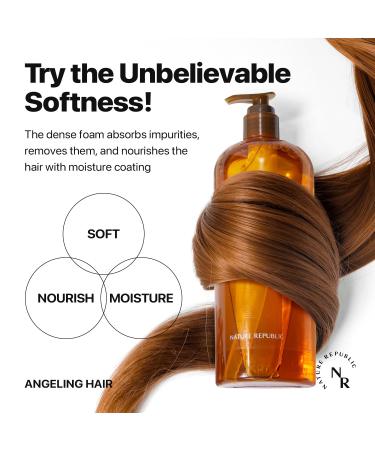 Nature Republic Argan Essential Deep Care Shampoo 1000ml | Nourishing Hydrating Repair for Extremely Damaged Hair | Silky Soft for All Hair Types - Buy Online on GoSupps.com