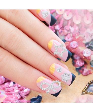 LALAFINA 1 Box Nail Decoration Pearl Nail Art Nail Jewels Nail Pearls Pearl Nail Gems Pearls for Nails Art Mini Decor Rhinestones Manicures Accessories Nail Supplies White Heart - Buy Online on GoSupps.com