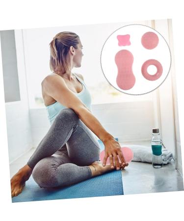 Clispeed 4-Piece Massage Ball Set | Myofascial Muscle Roll & Lacrosse Balls for Yoga Fitness and Pressure Point Relief | Silicone Hand Exercise Aid - Buy Online on GoSupps.com