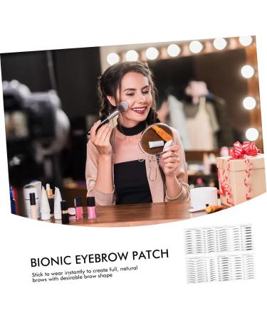 Ipetboom 30 Sheets Imitation Eco Eyebrow Sticker Stickers False Eyebrows Cosmetic Makeup Brow Sticker 6d Tool - Buy Online on GoSupps.com