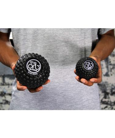 Pro-Tec Athletics Deep Tissue Massage Ball - The Orb Extreme Mini (3 inches) - Black | User Manual Included - Perfect for Pain Relief & Muscle Recovery - Buy Online on GoSupps.com