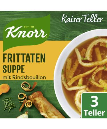 Buy Knorr Kaiserteller Frittatensuppe Authentic German Soup 14x51g | International Shipping Available - Buy Online on GoSupps.com