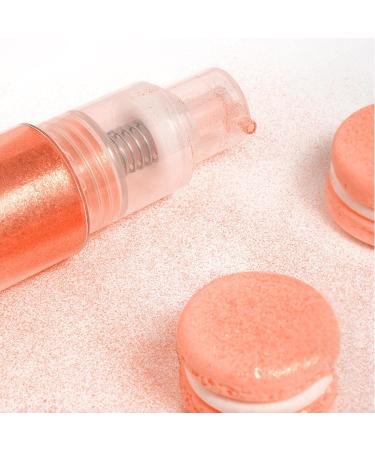 Edible Glitter Spray - Food Grade Sparkling Dust - Food Coloring Glitter - Edible Glitter For Decorating Cakes Cupcakes Cake Pops Orange - Buy Online on GoSupps.com
