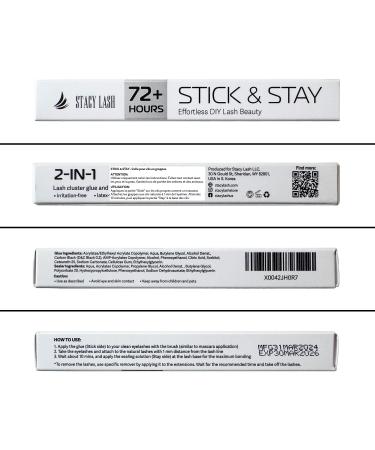 Bond & Seal Lash Glue for Eyelash Clusters - Waterproof Durable DIY Lash Extensions | Stacy Lash - Buy Online on GoSupps.com