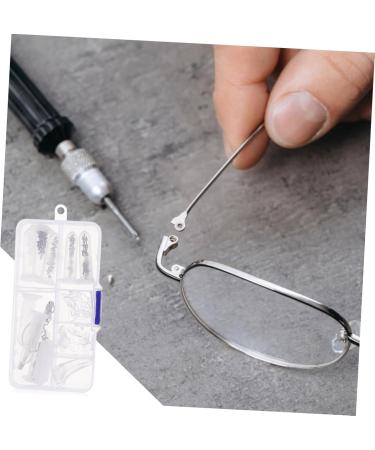Gleavi Glasses Repair Tool Kit - Optician Tools with Screws & Nose Pads | Durable Metal Sunglasses Accessories - 2 Pieces Multi-Color - Buy Online on GoSupps.com
