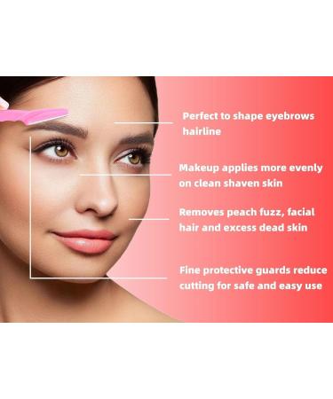 Precision Eyebrow Razors Peach Fuzz Dermaplaning Tool Facial Hair Remover Disposable Body Hair Trimmer Face Shaver for Women and Men (9) 1 count (Pack of 9) - Buy Online on GoSupps.com