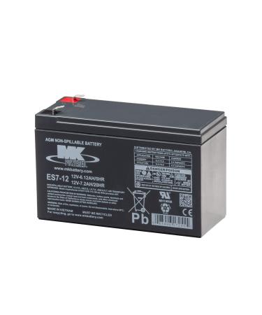 MK Battery ES7-12 Maintenance-Free Rechargeable Sealed Lead-Acid Battery