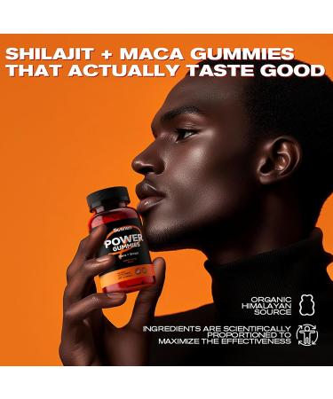 Susnen Power Gummies with maca and shilajit Inositol Gummies Strengthens The Body and Promotes Absorption shilajit Pure Himalayan Organic(60 Gummies) - Buy Online on GoSupps.com