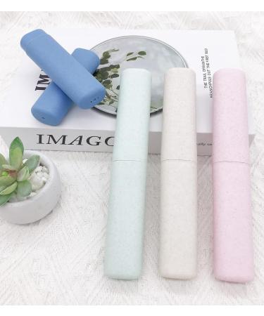 4 Pack Toothbrush Travel Cases - Portable & Breathable Holders for Travel, Camping, School | SietDESEO - Buy Online on GoSupps.com