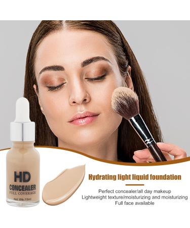 Daily Foundation | Waterproof Full Coverage Foundation Women's Daily Makeup for Work Travel Date Home Meeting Shopping - Buy Online on GoSupps.com