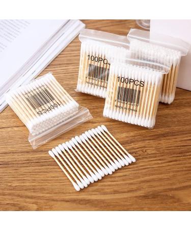 Ba30DEllylelly 100% Soft Bag Wooden Double-Headed Cotton Swabs | Best Sanitary Beauty & Makeup Swab Sticks for Global Shipping - Buy Online on GoSupps.com