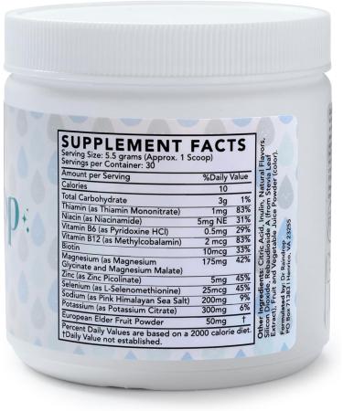 Electrolyte Powder Blueberry Flavor | Sugar-Free Hydration Drink Mix | Gluten-Free Sports Rehydration | 30 Servings - Perfect for Recovery & Fasting - Buy Online on GoSupps.com