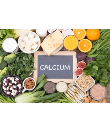 Herbal Magic Pure & Natural Calcium Capsules - 60ct (650mg) with 10 Fruit, Vegetable & Herb Ingredients - No Fillers or Preservatives - Buy Online on GoSupps.com