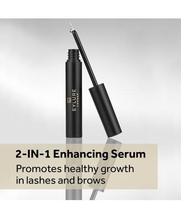 Eylure 2in1 Lash & Brow Enhancing Serum 3.5ml - Visible Results in Just 2 Weeks - Buy Online on GoSupps.com