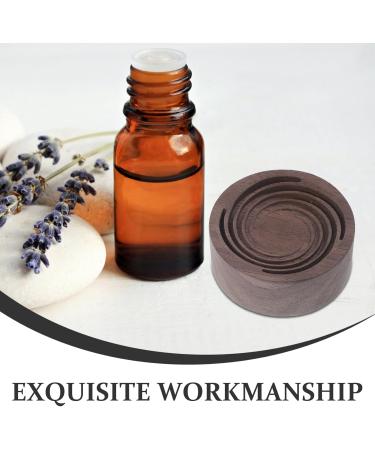 POPETPOP Essential Oil Diffuser- Wood Car Essential Oil Diffuser Small Oil Diffuser Aromatherapy Diffuser Car Aroma Diffuser Passive Diffusers for Essential Oils Home Office Bedroom - Buy Online on GoSupps.com