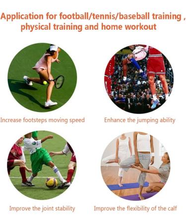 Ankle Resistance Bands for Speed & Agility | Best Training Tool for Football Basketball Taekwondo & More - Buy Online on GoSupps.com