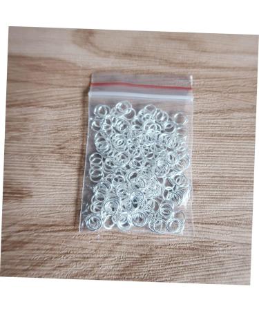 Lurrose 200pcs Small Jump Split Loop Mm Steel Circle Xmm Key Rings Bulk for Diy Buckle Jewelry Necklace As Shown Size 7 - Buy Online on GoSupps.com