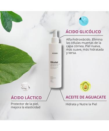  Kosei KOSEI Glycolat - Moisturizing Body Cream - Combats dry and dehydrated skin - Improves texture and firmness - Softens skin with stretch marks - 200 ml - Buy Online on GoSupps.com