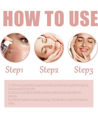 Anti Wrinkle Body Serum Smoothing Body Serum Hyaluronic Acid Face Serum for Aging Skin Firming Body Lotion Reduce Back Acne & Fine Lines Body Moisturizer for Dry Skin Hydrating Serum for Body & Face - Buy Online on GoSupps.com