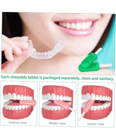 12 Pcs Popsicle Silicone Chew Pacifier Retainer Cases Jaw Teeth Device Child Tray - Buy Online on GoSupps.com